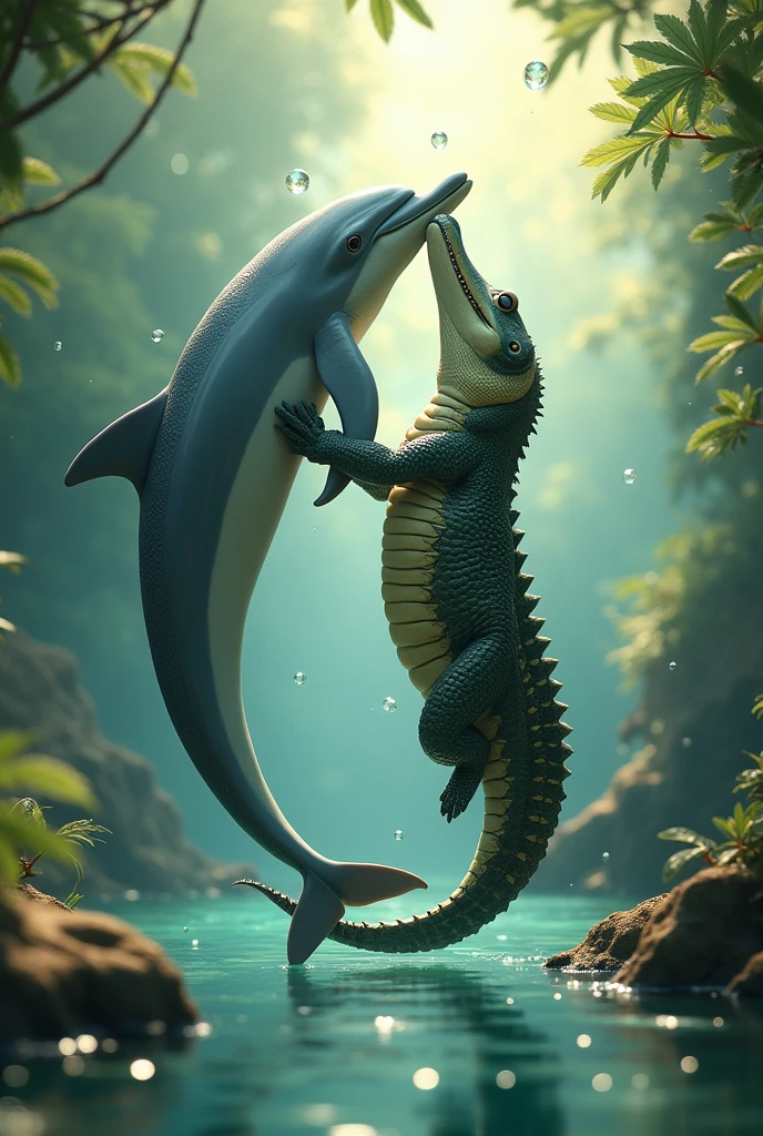 dolphin our crocodile love story