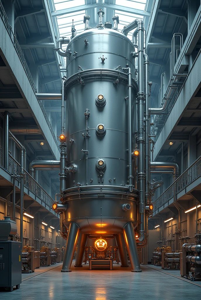 Calandria type evaporator with condensate agitation, food, gas stream, product, heating steam and steam