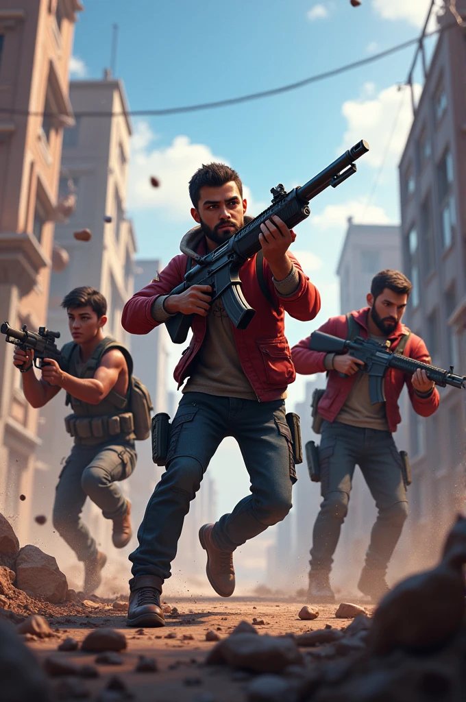 Generate an image from a Free Fire sales image