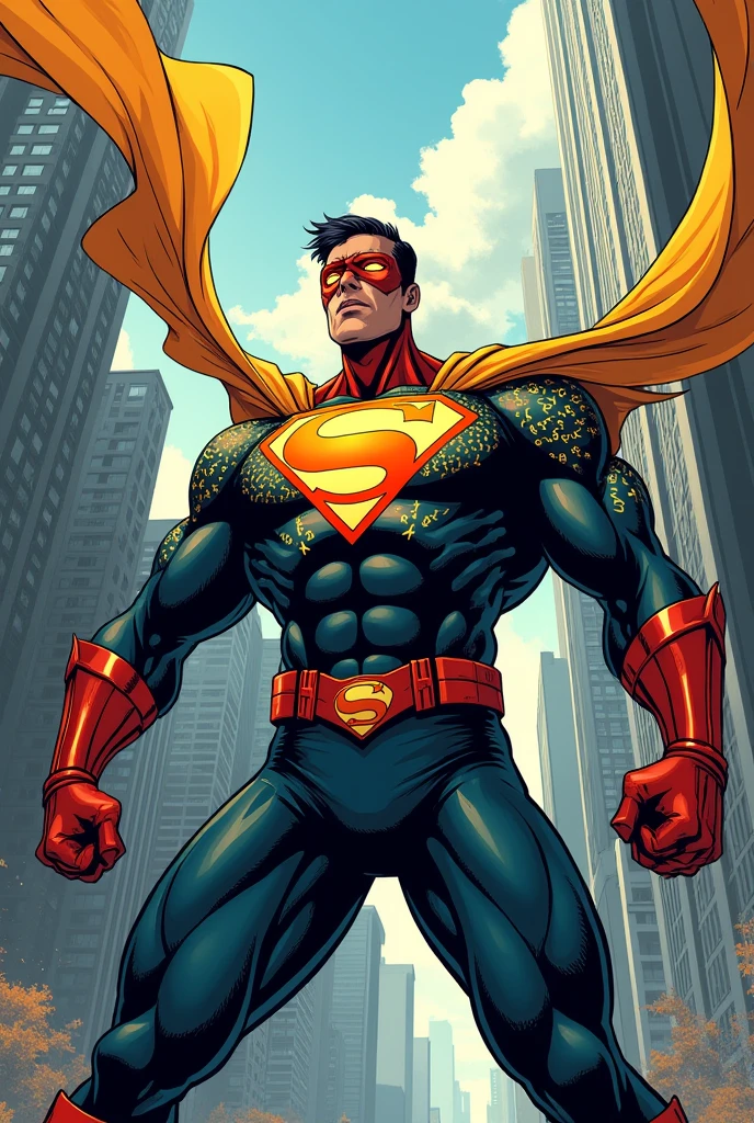 Show me a public accountant in the form of a superhero