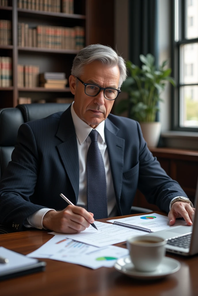 Adjust it and make it look more like a public accountant