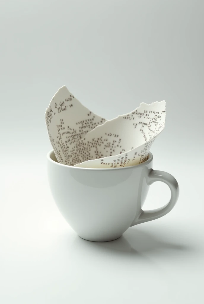 A white cup and texture of programmer images
