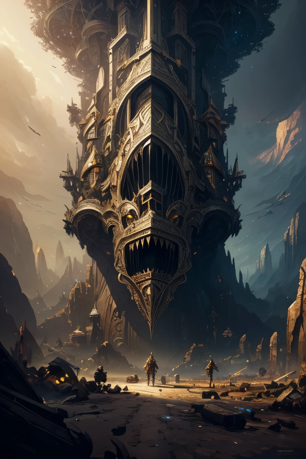work of art, best qualityer, (Extremely detailed CG 8k unity wallpaper), (best qualityer), (best illustration), (best shade), absurderes, realistic lighting, (abyss), beautiful detailed glowing, arte de PeterMohrBacher,