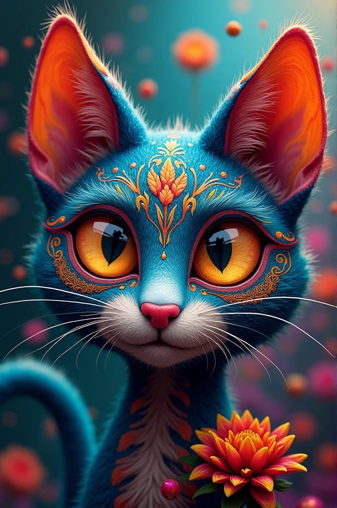 Cat Face Alebrije