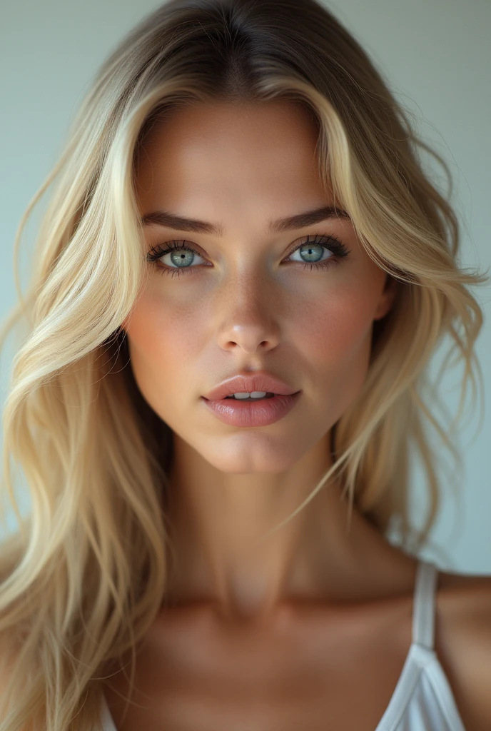 (photorealism:1.2)

A stunning alluring blonde hair woman, that exudes seduction and power. Her eyes are natural blue.