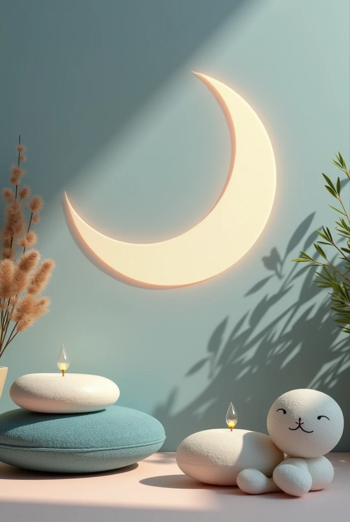 Create a logo for a brand whose name is dalbit What does moonlight mean? This brand is dedicated to the creation of unique handmade objects made from different materials such as clay., porcelanicron, imitation jewelry, amigurumi and other fabrics and with the option to expand the offer.