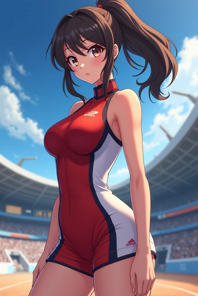 anime athlete girl