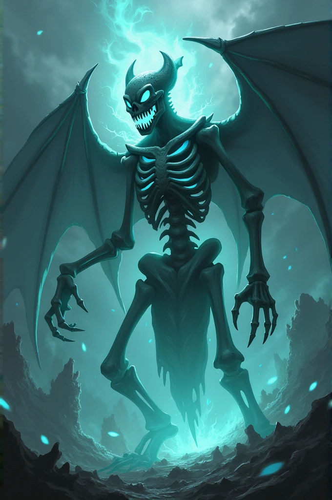 Make an image of the pokemon skeledirge