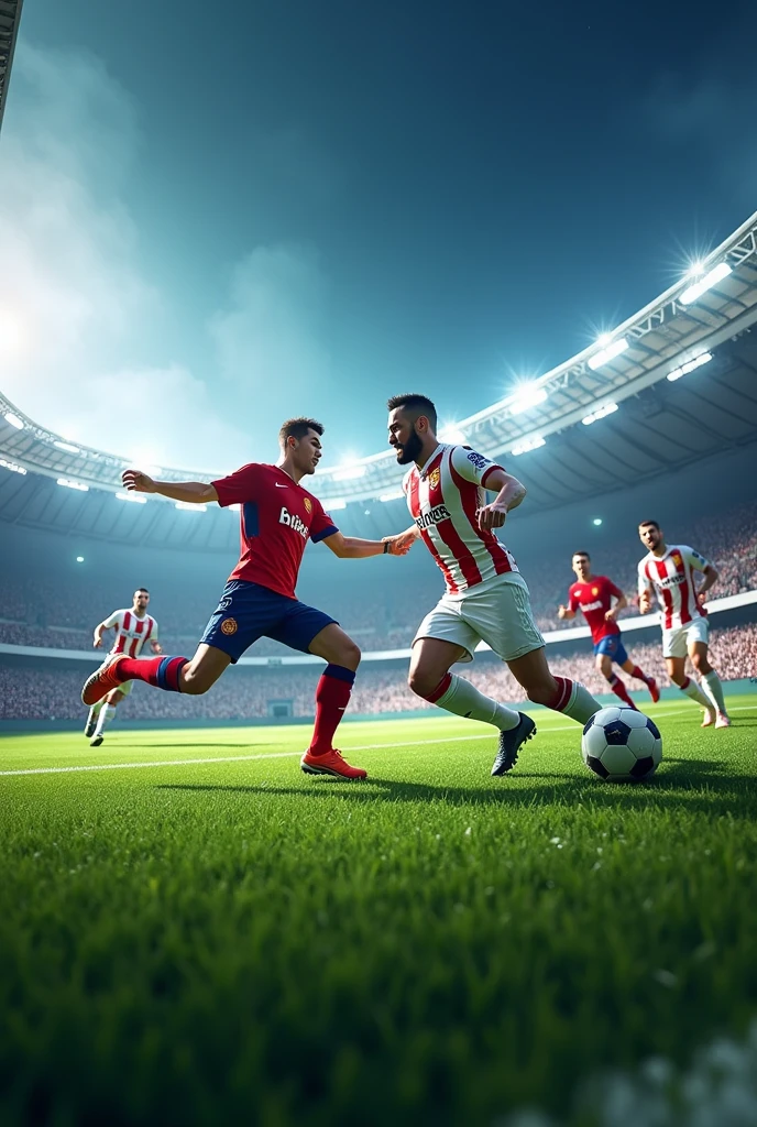 Football match
Background change