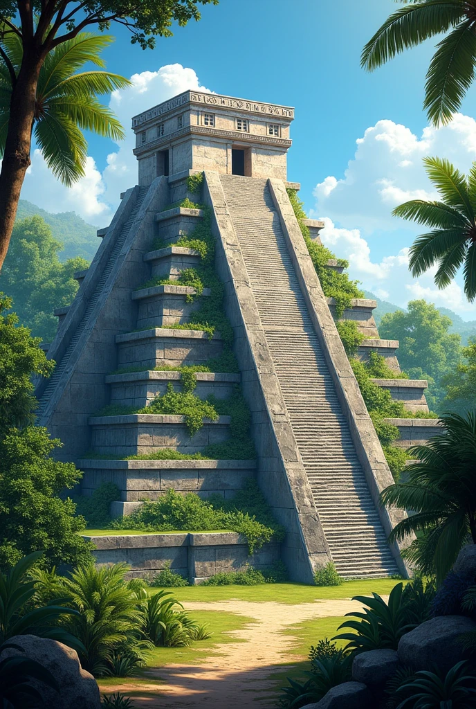 Mayapan Pyramid