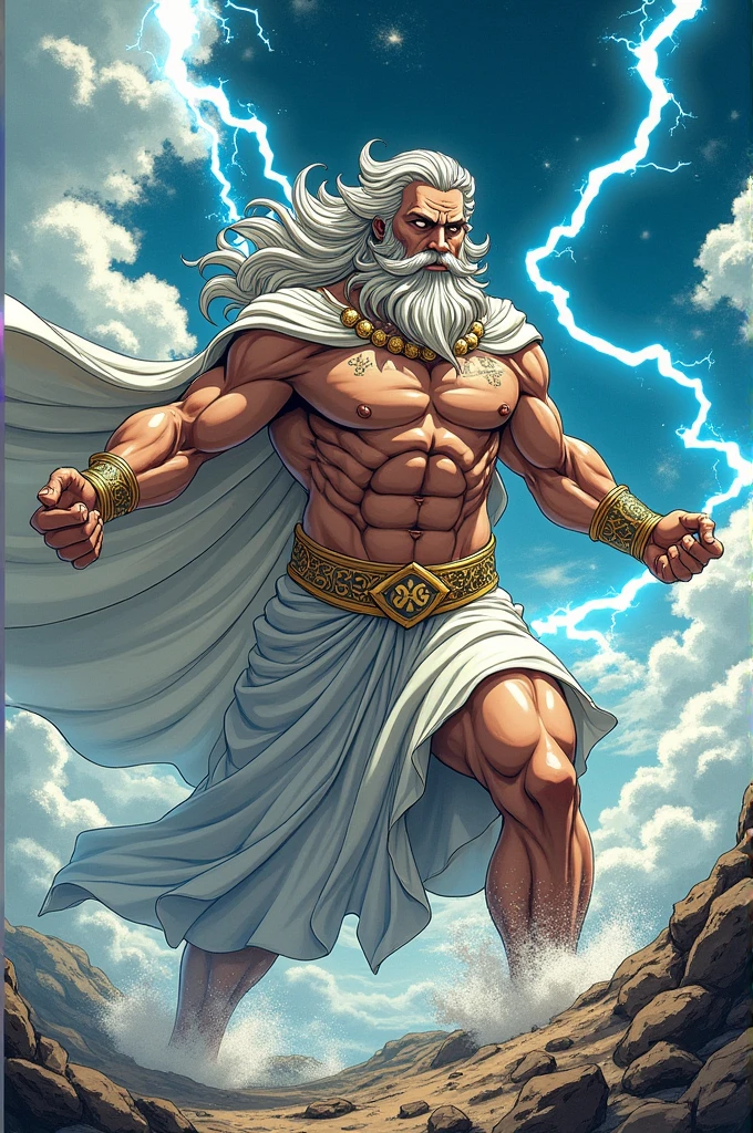 Zeus manga style