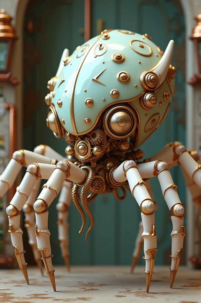 Steampunk pastel spidersona