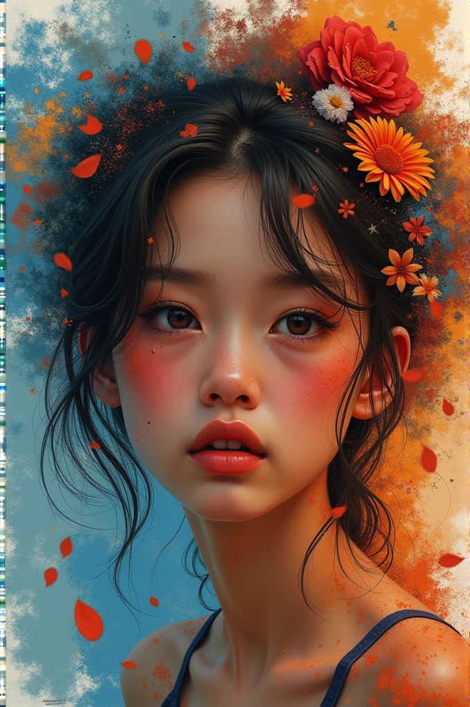 Create art from a photo of myself