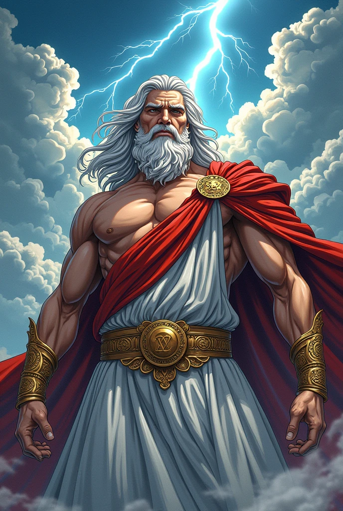 Zeus manga style