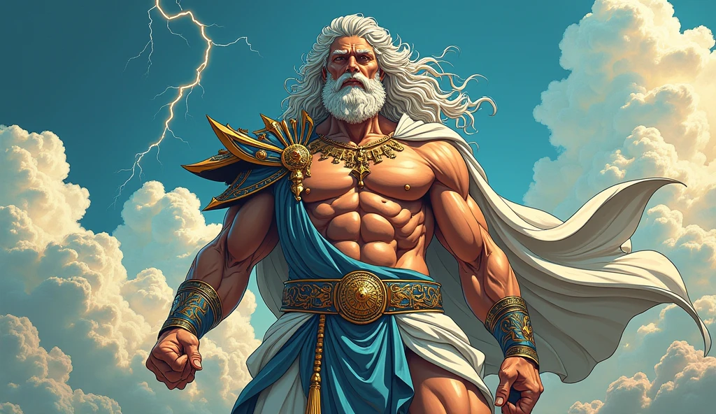 Zeus manga style