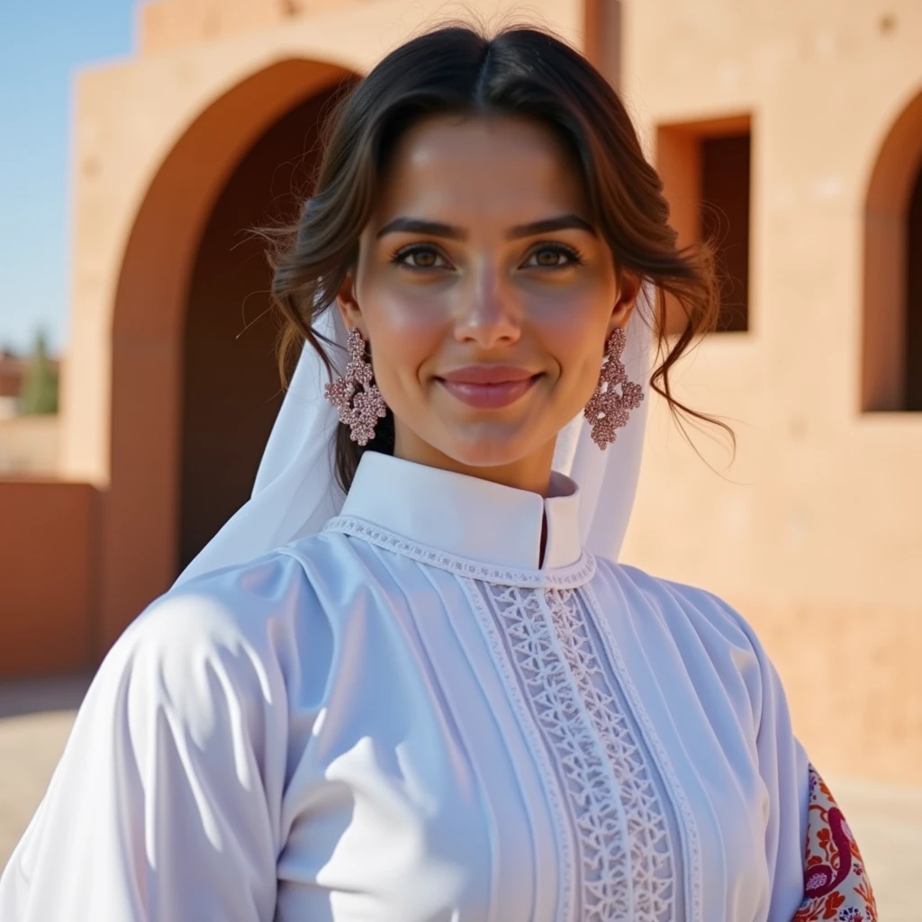In Marrakech during magic hour, cinematic film shot in 70mm, depth of field, vivid colors, cinematic