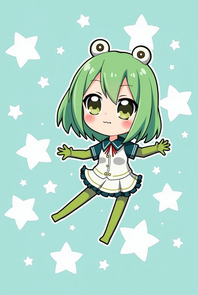 momoi, blue archive, pepe the frog
