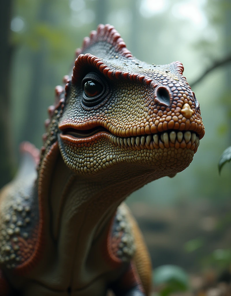 Create hdr max of dinosaur AI8k