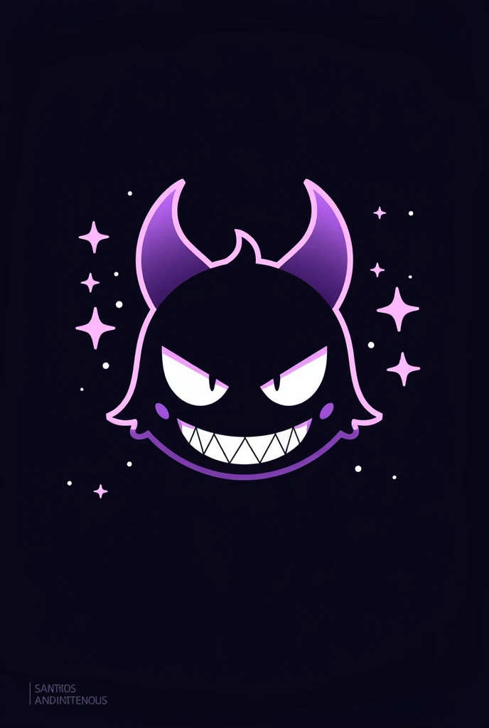 Logo of the character KUROMI from the series Sanrio and Friends