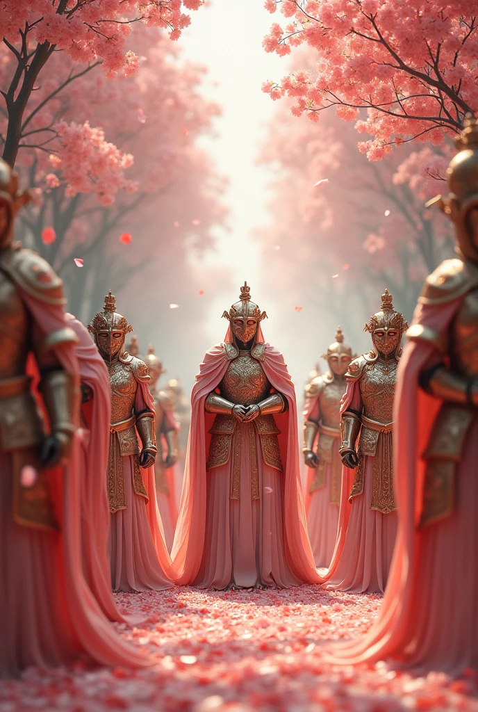 Wedding Peaches in Armor