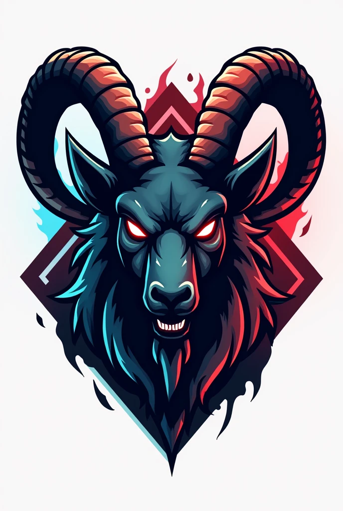 Create a logo for my free fire team whose name is GOAT