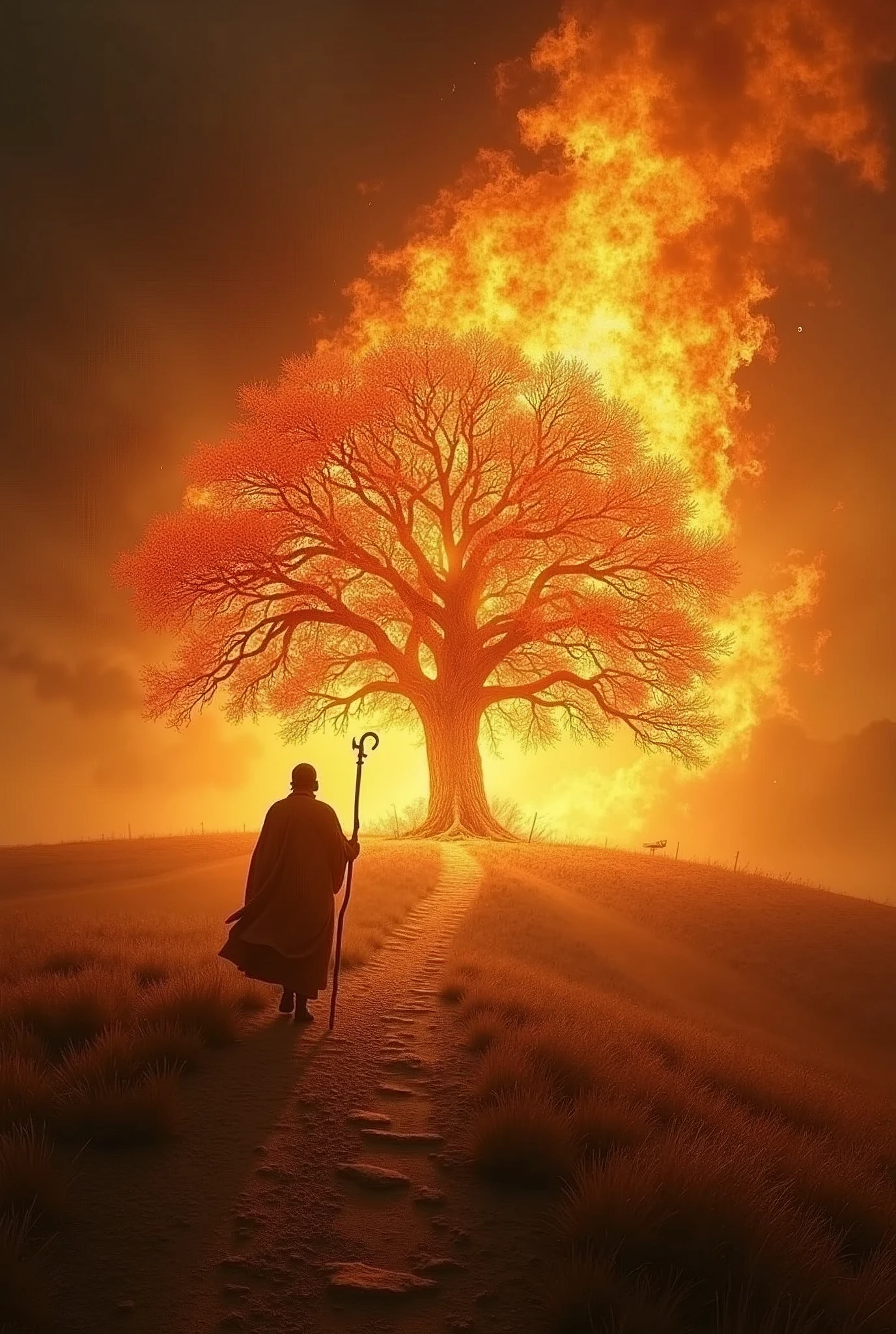 Moses and the Burning Bush (just the image)