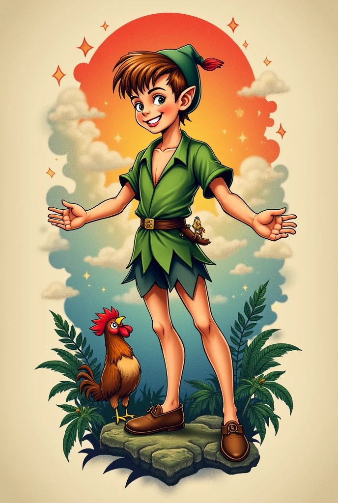 Peter Pan Syndrome Tattoo