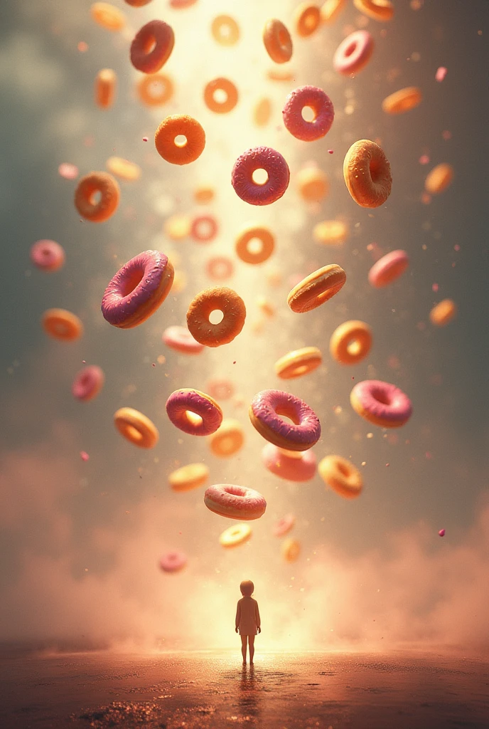 Falling Donuts