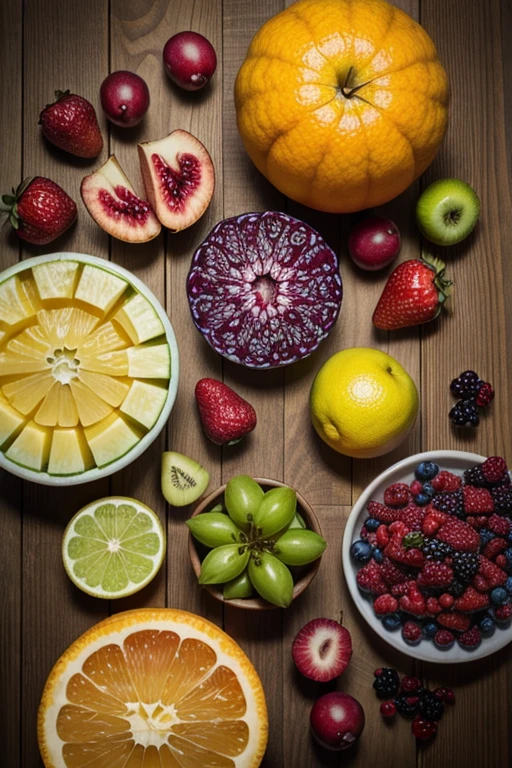 various healthy fruits with the purpose that people believe is because of the new detox pill