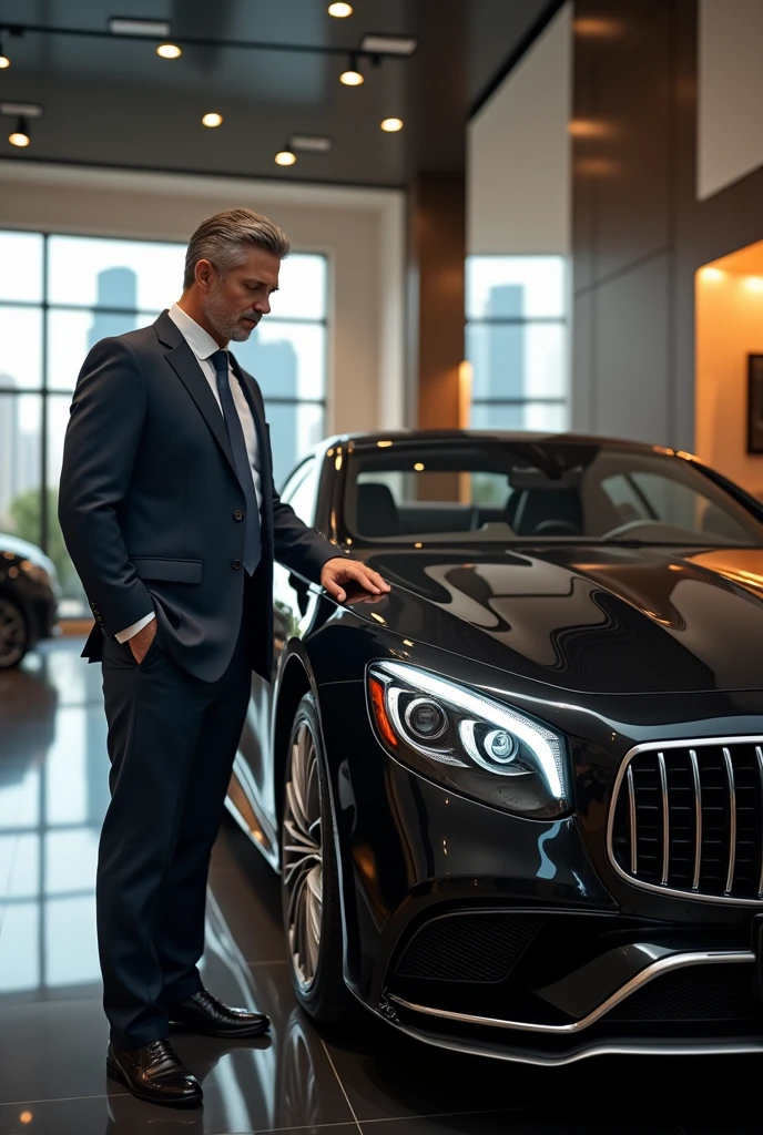 Person buying a luxury car in dubai 
