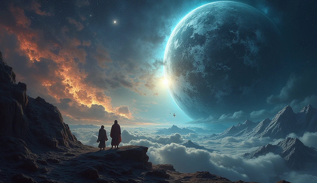 The Birth of the Cosmos At the Beginning of Time, when the universe was still a vast void, Chaos reigned supreme. From its depths emerged the first primordial entities: Gaia, the earth, Urano, the Starry Sky, and Tartarus, the abyss. The union of Gaia and Uranus gave rise to a powerful lineage of gods known as the Titans., whose deeds would shape the destiny of the world.