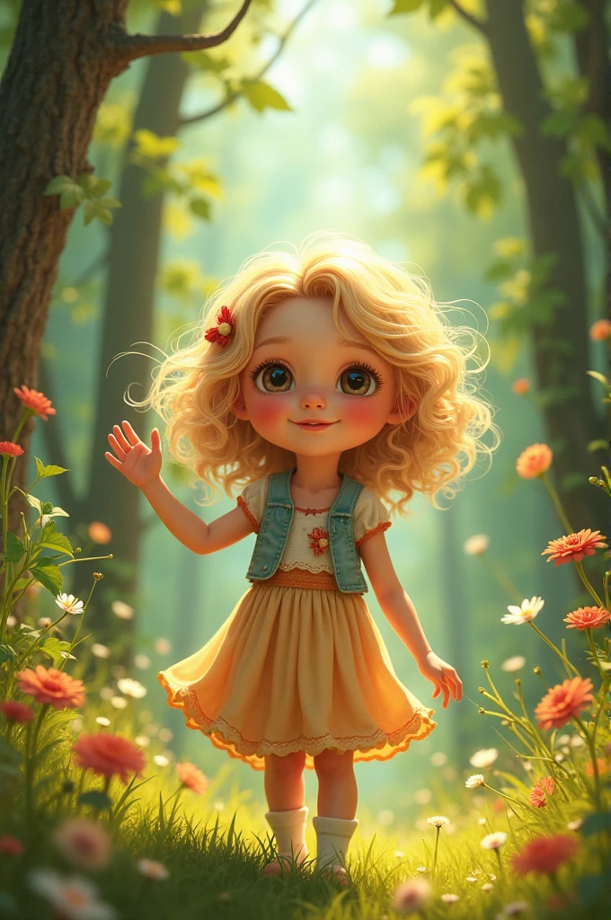 a young girl