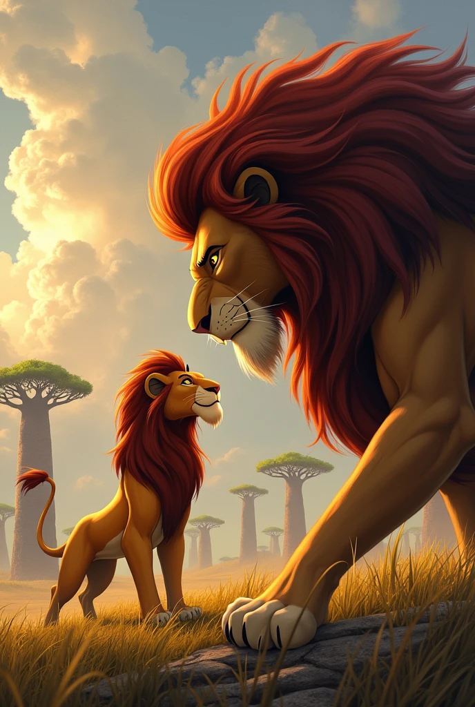 Mufasa vs scar