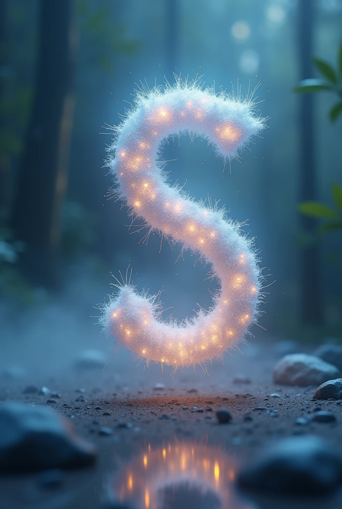 Make a floating letter 