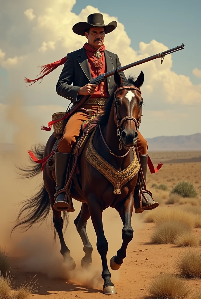 A legendary gunfighter from imperial Mexico
