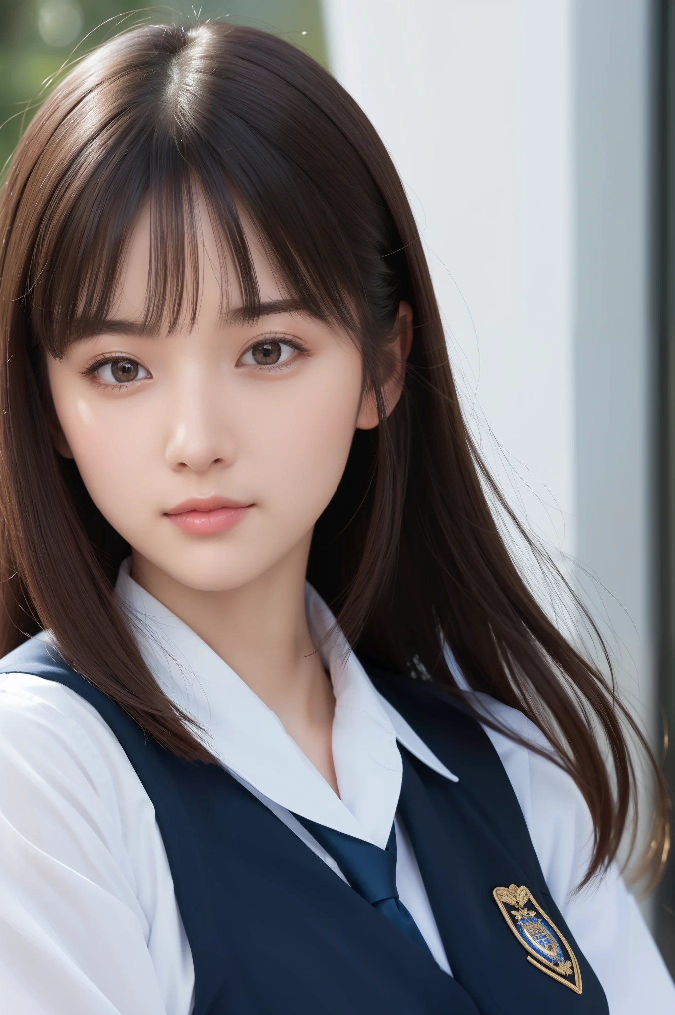top quality ,masterpiece, figure, very delicate and beautiful, highly detailed ,CG ,unity ,8k wallpaper, amazing, finely detailed, masterpiece, top quality, official art, highly detailed CG unity 8k wallpaper, absurd, incredibly absurd, large file size , highly detailed, high resolution, highly detailed, very detailed beautiful detailed girl, highly detailed eyes and face, beautiful fine eyes, light on face,(school uniform:1.1),1 girl
