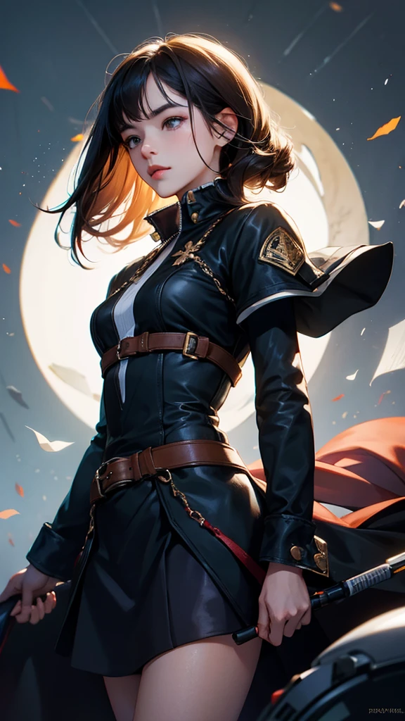 One girl, High resolution,