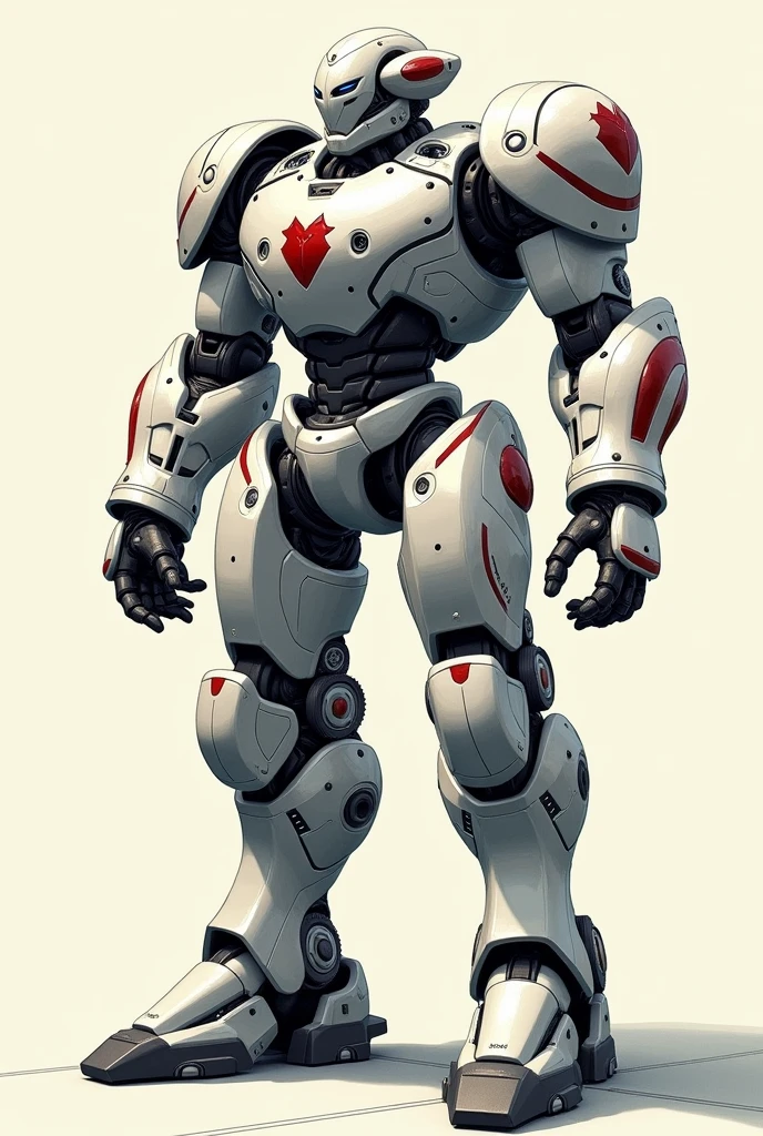 Create a drawing of a football king robot, I just need the belly up