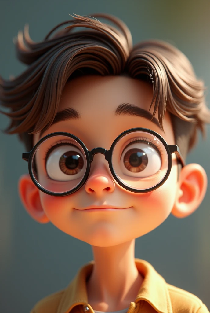 boy with glasses