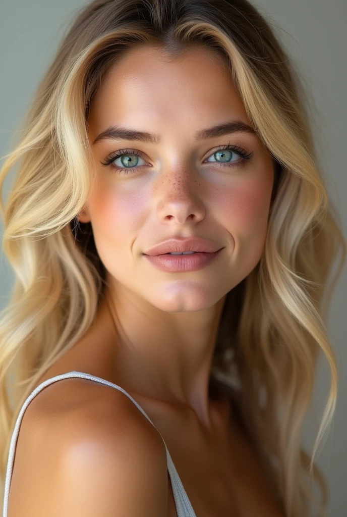 Hot blonde woman 