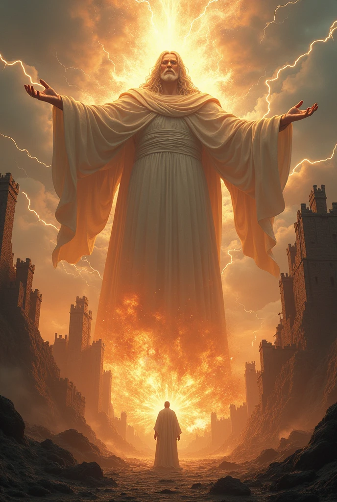 God set imposing destroying a citadel