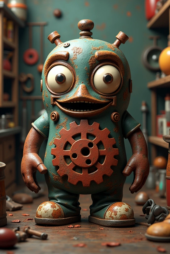 (Photorealism:1.2), junk shop logo