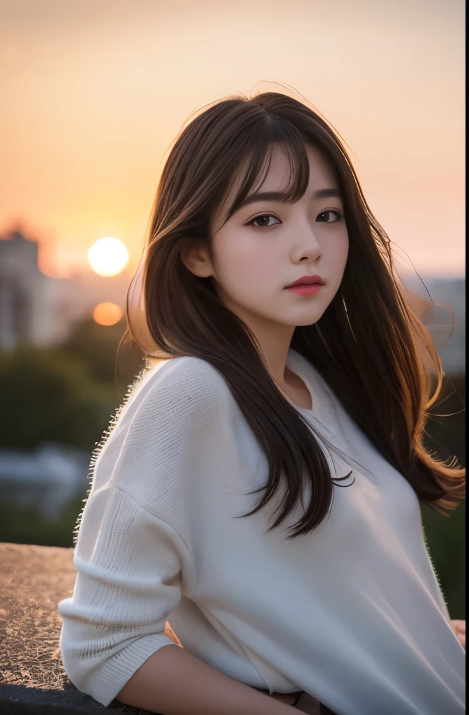 One girl,beautiful girl,Attractive girl, masterpiece,Highest quality,最高masterpiece,beautiful,Ultra high definition,Highly detailed 8k raw photos:1.5, Girl in Love, 