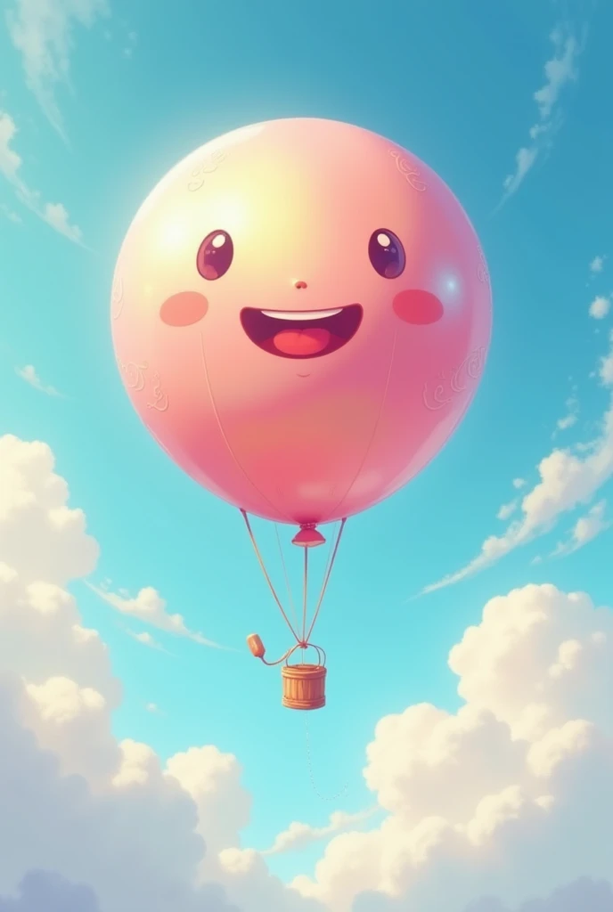 A smiling balloon

