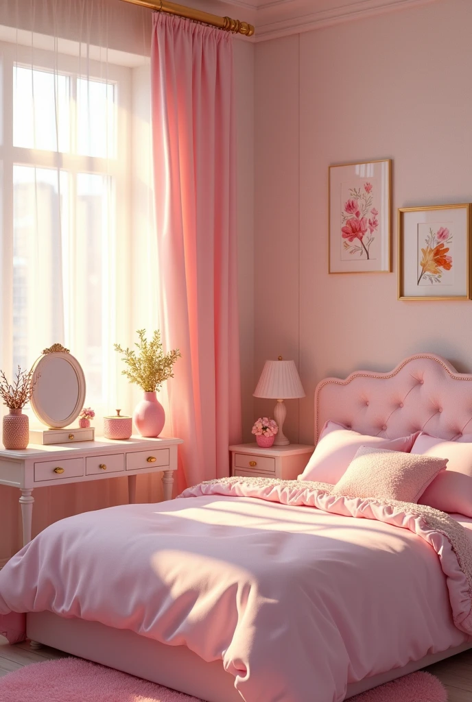Une chambre de fille coquette x yk2
