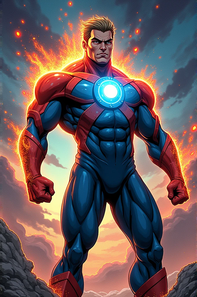 Turn the proton into a comic book character