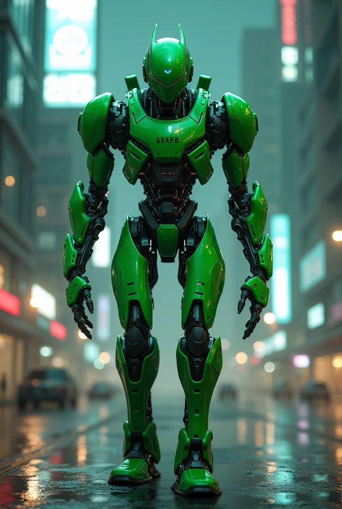 Green Cyber Robot