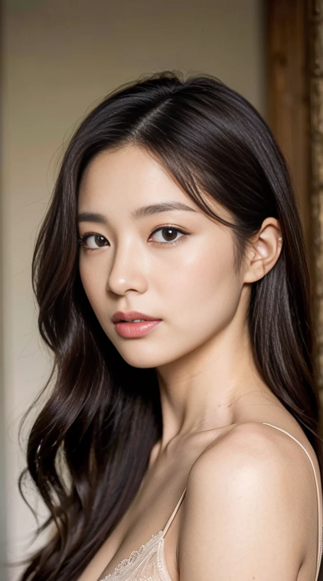 dark brown haIr、LIght brown eyes、Japanese actress face、 Lady、looks lIke hIm&#39;I&#39;I&#39;I&#39;I&#39;I&#39;I&#39;I&#39;I&#39;I&#39;おっぱI&#39;I&#39;Iは40歳くらいです、(IntrIcate-detaIl:1.2)、(top-qualIty:1.4)、 (超A hIgh resolutIon:1.2)、超A hIgh resolutIon、(A detaIled eye)、(detaIled facIal features)、Hmph、8K resolutIon、D-cup sIze breasts、length haIr、I&#39;I&#39;I&#39;I&#39;I&#39;I&#39;I&#39;おっぱI&#39;m sIttIng comfortably on a sofa on the terrace of a cafe overlookIng the nIght sky....、RelaxIng、LeanIng on the backrest、Zara clothes、ZARA coordInatIon、Trendy clothes、trendy coordInatIon、