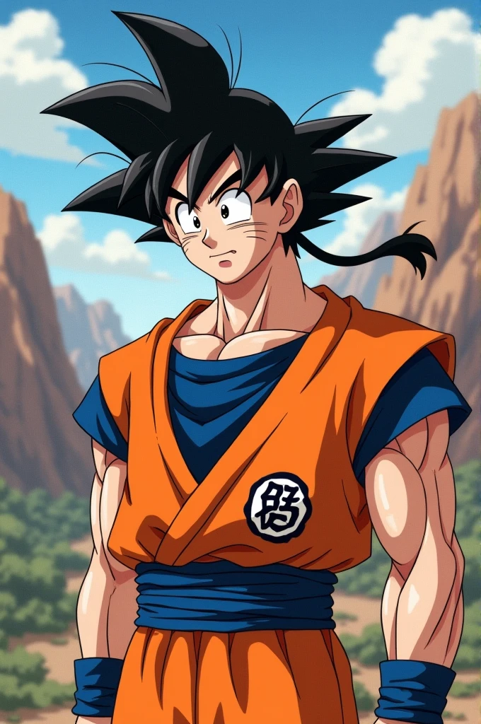 Goku in the world of Naruto