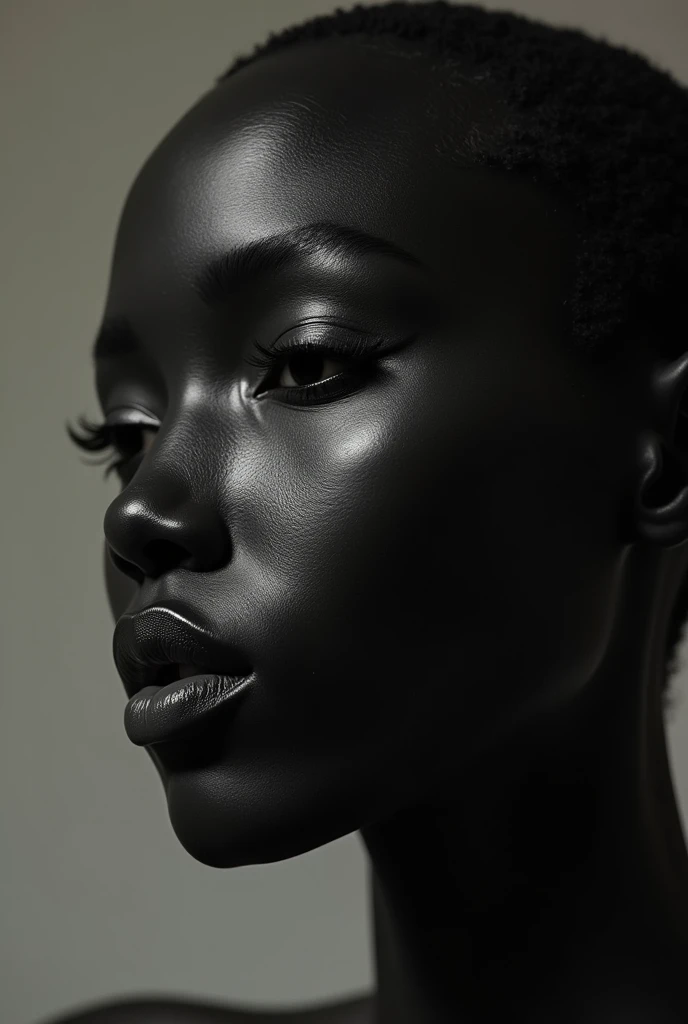 (photorealism:1.2), androgynous black and asiatic metisse